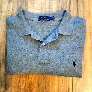 Polo by Ralph Lauren Gray shirt Large